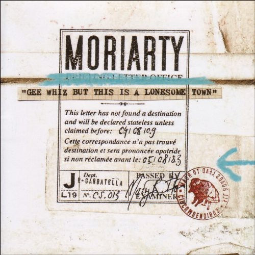 Moriarty: Gee Whiz But This Is a Lonesome Town Double Vinyl