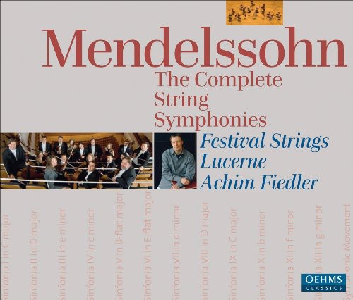 Mendelssohn-Bartholdy / Lfs / Fiedler: Complete String Symphonies