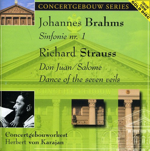 Brahms / Karajan / Concertgebouw Orch: Brahms: Sym No 1 / Strauss: Don Juan