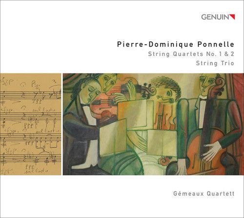 Gemeaux Quartet / Ponnelle: String Quartets Nos 1 & 2 / String Trio