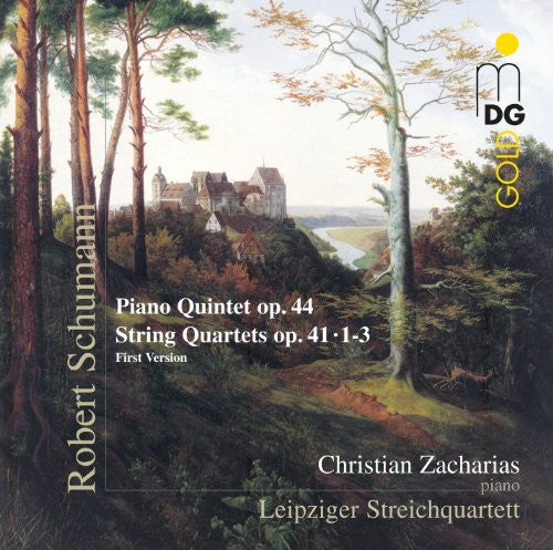 Schumann / Zacharias / Leipziger String Quartet: Piano Quintet Op. 44/String Q