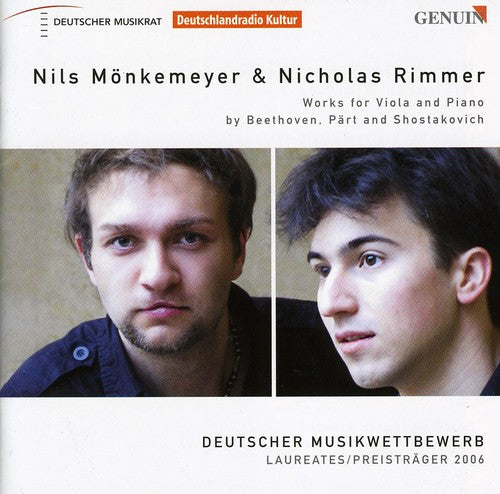 Beethoven / Part / Shostakovich / Rimmer: Works for Viola & Piano