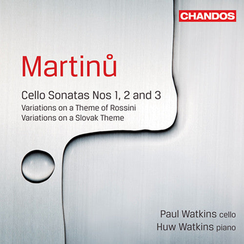 Martinu / Watkins / Watkins: Cello Sonatas 1 2 & 3