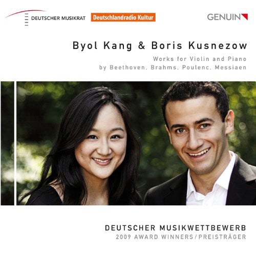 Kang / Kusnezow / Beethoven / Brahms / Poulenc: Works for Violin & Piano