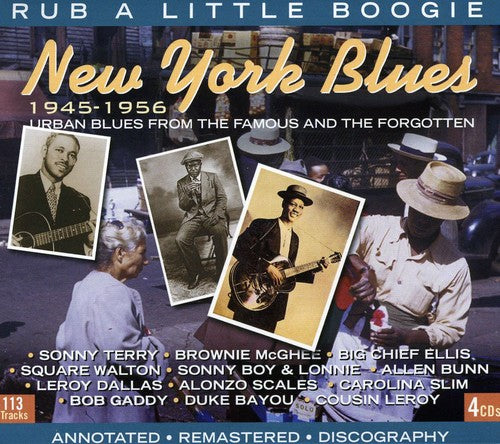 New York Blues 1945-1956 Rub a Little Boogie / Var: New York Blues 1945-1956 Rub A Little Boogie