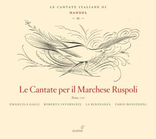 Handel / Galli / Invernizzi / Ens La Risonanza: Cantate Per Il Marchese Ruspoli-Italian Cantatas 2