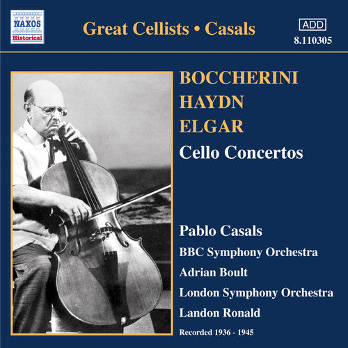 Haydn/Bach/Boccherini: Concertos Pour Violoncelle