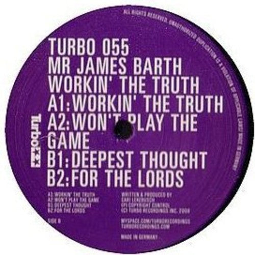 Mr James Barth: Workin' the Truth EP