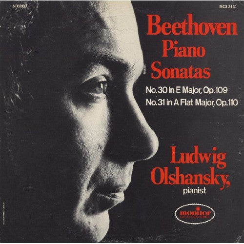 Olshansky, Ludwig: Beethoven Piano Sonatas: No 30 in E Major Op. 109