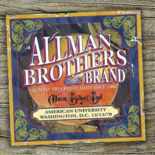 Allman Brothers Band: American University 12/13/70