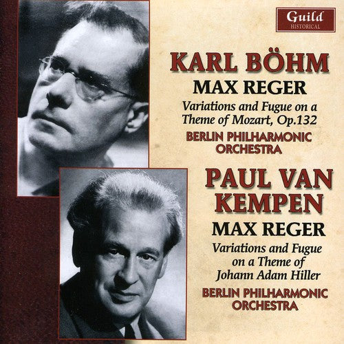 Reger / Bpo / Bohm: Bohm Van Kempen Conduct Music By Max Reger