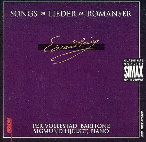 Grieg / Hjelset / Vollestad: Songs Lieder Romanser