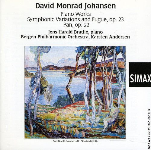 Johansen / Andersen / Bgpo / Bratlie: Symphonic Variations & Fugue / Pan / Piano Works