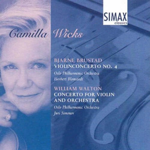 Brustad / Walton / Blomstedt / Opo / Simonov: Violin Concerto 4 / Violin Concerto