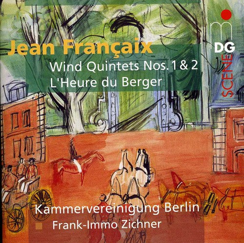 Francaix / Berlin Chamber Ensemble / Zichner: Wind Quintet No 1 / Wind Quintet No 2