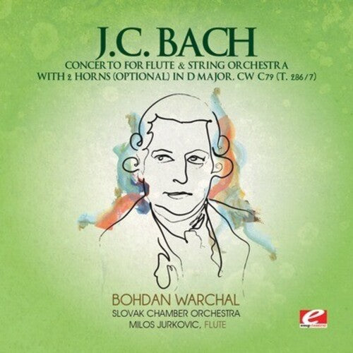 Bach, J.C.: Concerto Flute & String Orchestra 2 Horns