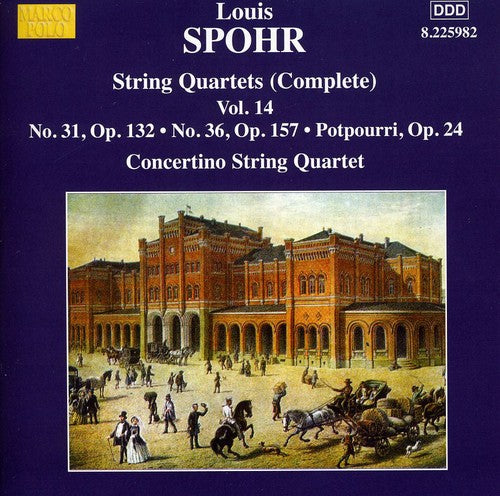 Spohr / Moscow Philharmonic Concertino Quartet: String Quartets 14