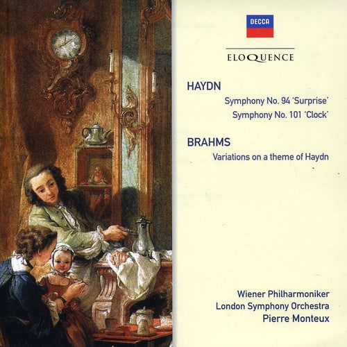 Haydn / Monteux / Vienna Phil Orch: Haydn: Sym Nos 94 & 101 / Brahms: Haydn Var