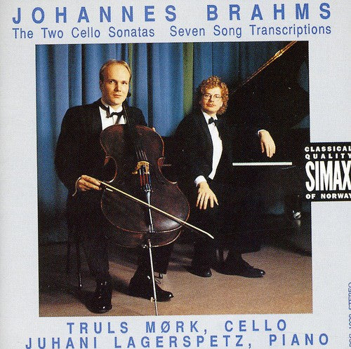 Brahms / Lagerspetz / Mork: Cello Sonatas Nos 1 & 2 / 7 Song Transcriptions