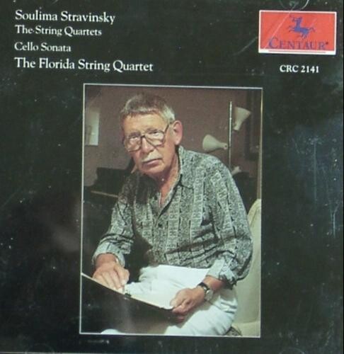 Stravinky, Soulima / Florida Str Qtet: String Trios / Cello Sta