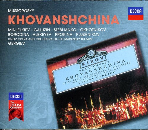 Mussorgsky / Minjelkiev / Galusin / Borodina: Khovanshchina