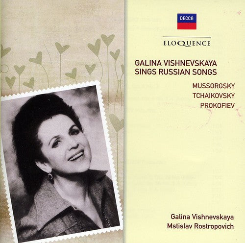Vishnevskaya, Galina / Rostropovich, Mstislav: Galina Vishnevskaya Sings Russian Songs