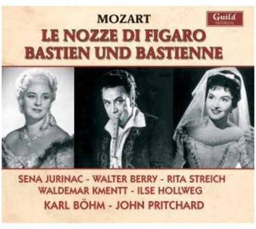 Mozart / Wiener Symphoniker / Pritchard: Mozart: Le Nozze Die Figaro / Bastien & Bastienne