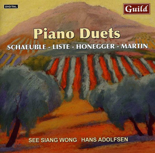 List / Honegger / Schaeuble / Wong / Adolfsen: Piano Duets By List Honegger Schaeuble