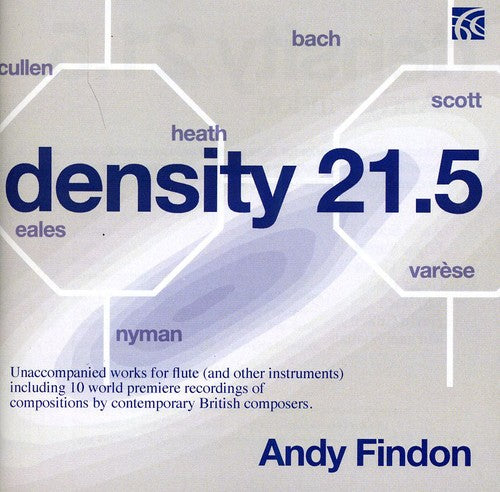 Findon / Scott / Verses / Nyman / Cullen: Density 21.5: Unaccompanied Works for Flute