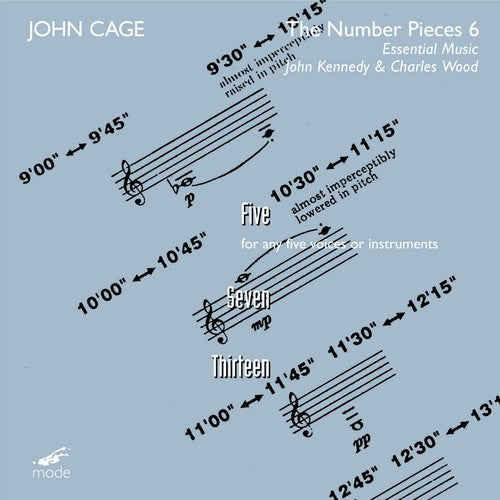 Cage, John: Number Pieces 6: Five / Seven / Thirteen
