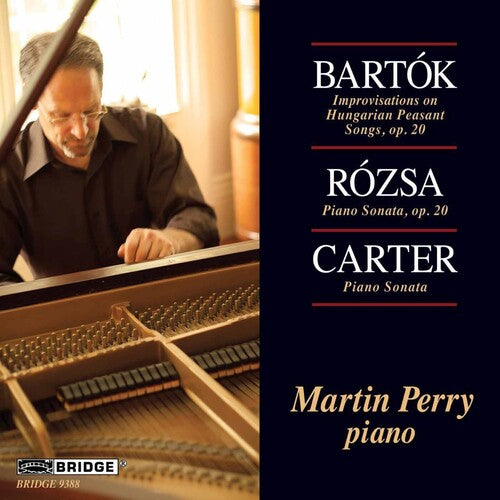 Bartok / Carter / Rosza: Martin Perry Plays