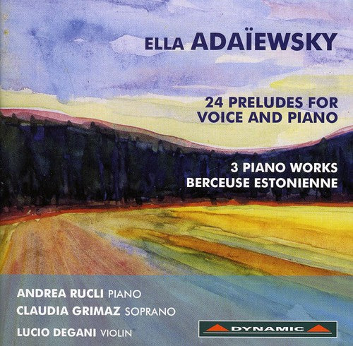 Adaiewsky, Ella: 24 Preludes for Voice & Piano