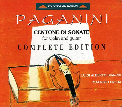 Paganini / Bianchi / Preda: Centone Di Sonate for Violin & Guitar