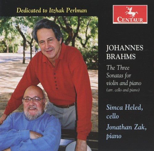 Brahms / Heled / Zak: Three Sonatas for Violin & Piano