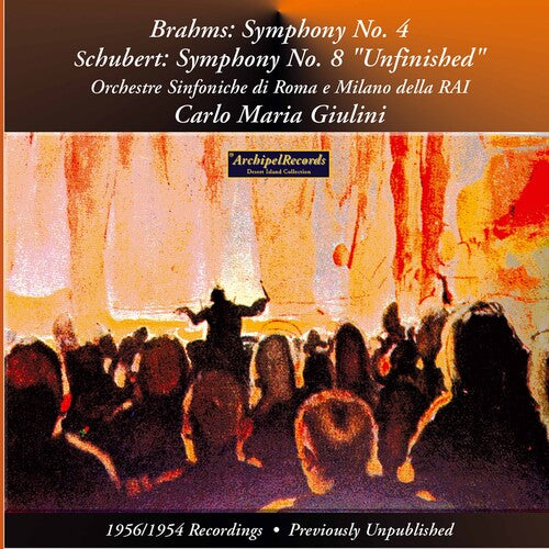 Brahms / Schubert / Sinfonia Milano Rai / Giulini: Symphony 4 & 8