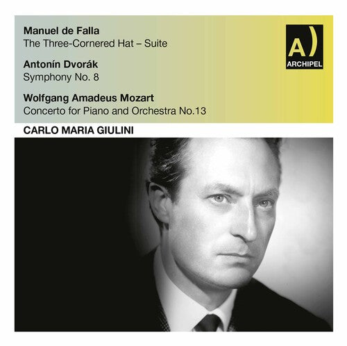 De Falla / Dvorak / Mozart / Mirso / Giulini: Three-Cornered Hat / Sym 8 G Min / Piano Cto 13