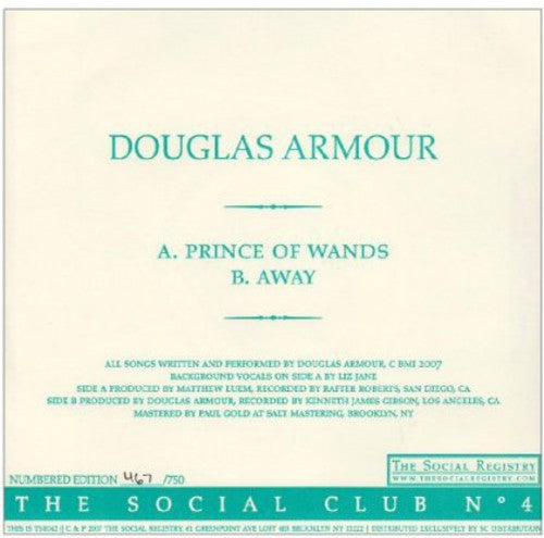 Armour, Douglas: Social Club 4