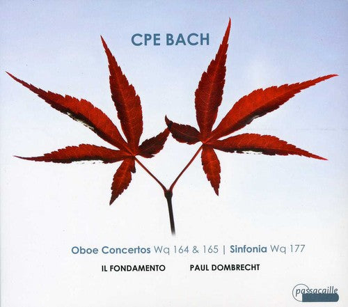 Bach, C.P.E. / Dombrecht: Oboe Concertos