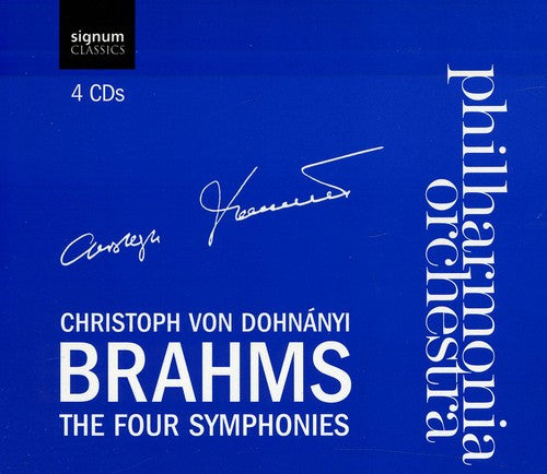 Von Dohnanyi / Philharmonia Orchestra: Brahms: The Four Symphonies