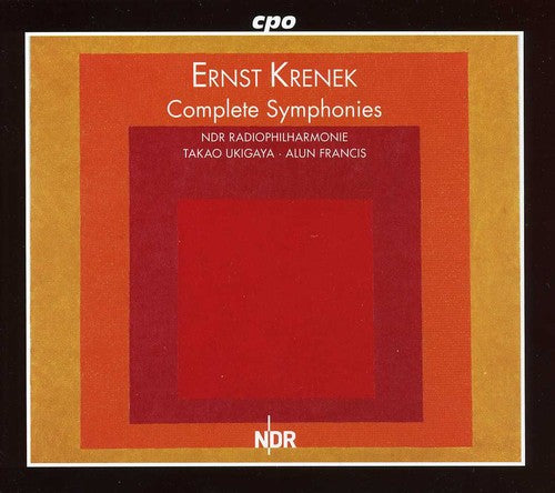 Krenek / Nrd Radiophilharmonie Hannover / Francis: Complete Symphonies