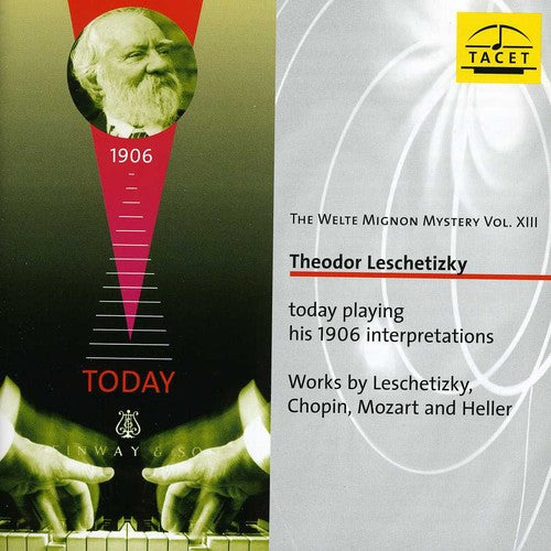 Mozart / Leschetizky: Welte-Mignon Mystery 13: Theodor Leschetizky