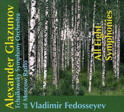 Glazunov / Tchaikovsky Sym Orch / Fedoseyev: All Eight Symphonies