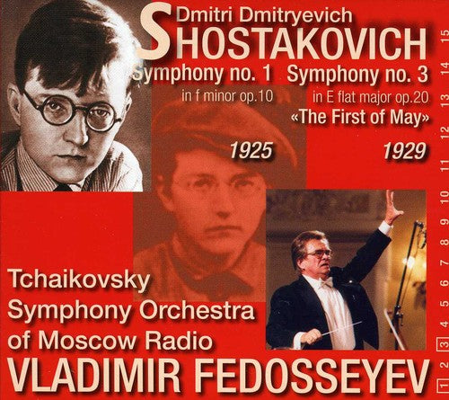 Shostakovich / Tchaikovsky Sym Orch / Fedoseyev: Sym 1 & 3 / the First of May