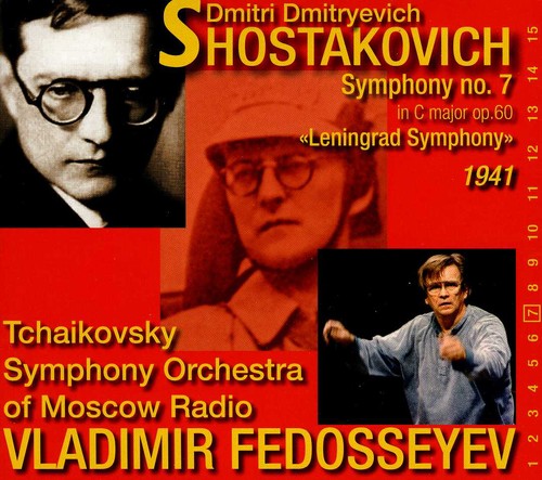 Shostakovich / Tchaikovsky Sym Orch / Fedoseyev: Symphony 7 / Leningrad