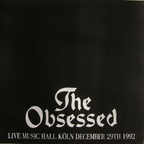 Obsessed: Live Music Hall Koln 1992