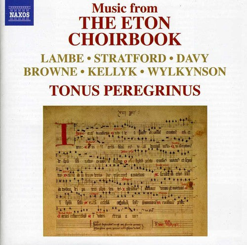 Lambe / Tonus Peregrinus / Pitts: Music from Eton Choirbook