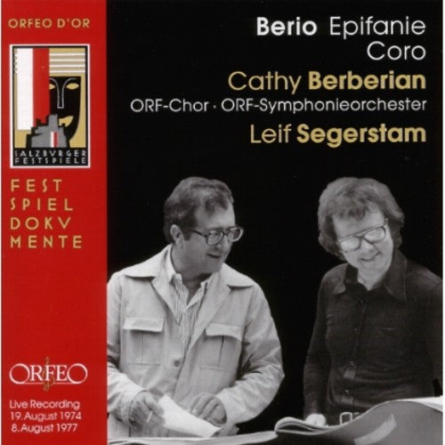 Berio / Berberian / Segerstam Orf So / Orf Chor: Epifanie Fur Orchester & Frauenstimme