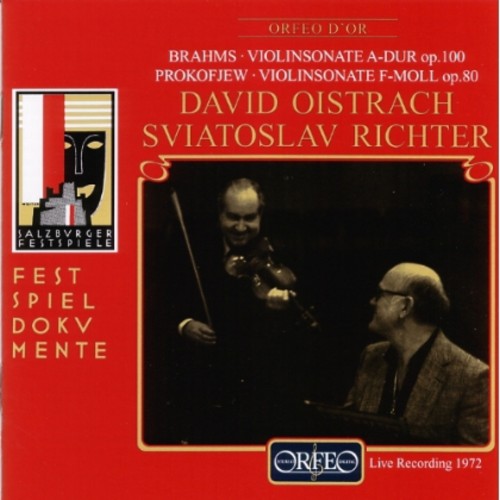 Richter, Sviatoslav / Oistrakh, David: Brahms: Sta Op.100 / Prokofiev: Sta Op.80