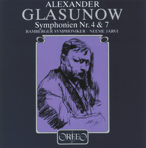 Glazunov / Jarvi / Bamberg Symphony Orchestra: Symphonies 4 & 7