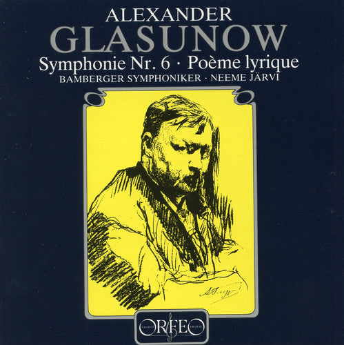 Glazunov / Jarvi / Bamberg S.O.: Symphony No. 6 / Poeme Lyrique